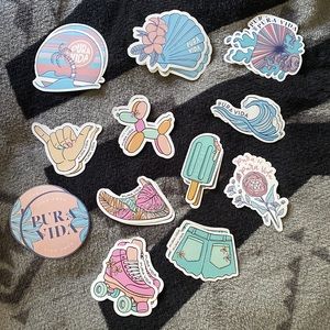 Pura Vida Sticker Set